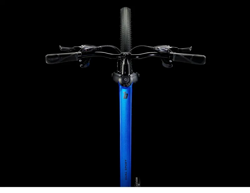 Trek Dual Sport 1 Commute Bike in Alpine Blue-6